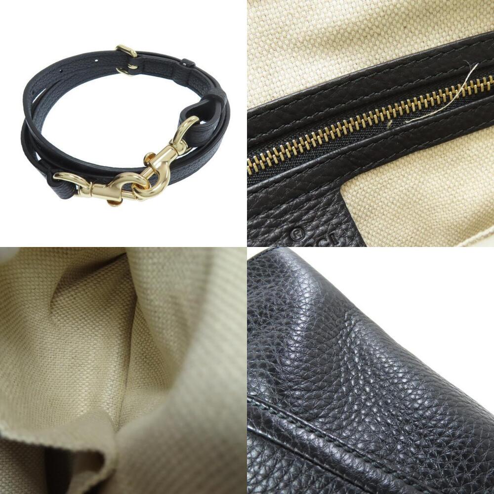 Gucci Soho Interlocking GG Handbag Leather - Picture 8 of 11